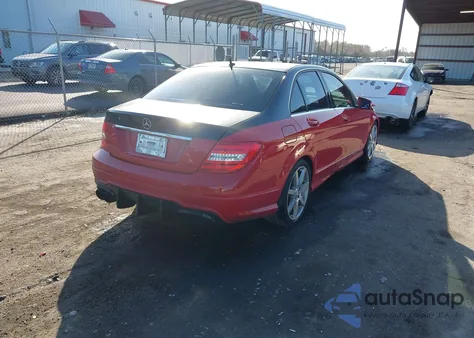 2014 Mercedes-Benz C 300 Sport 4Matic from USA, damaged, VIN WDDGF8AB8EA948343